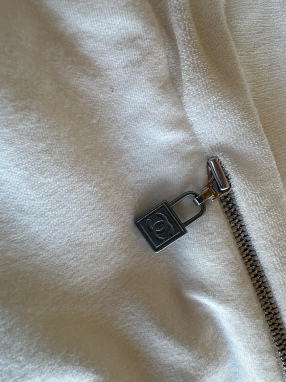 Chanel Terry Cloth Track Suit - Picture 3 of 13